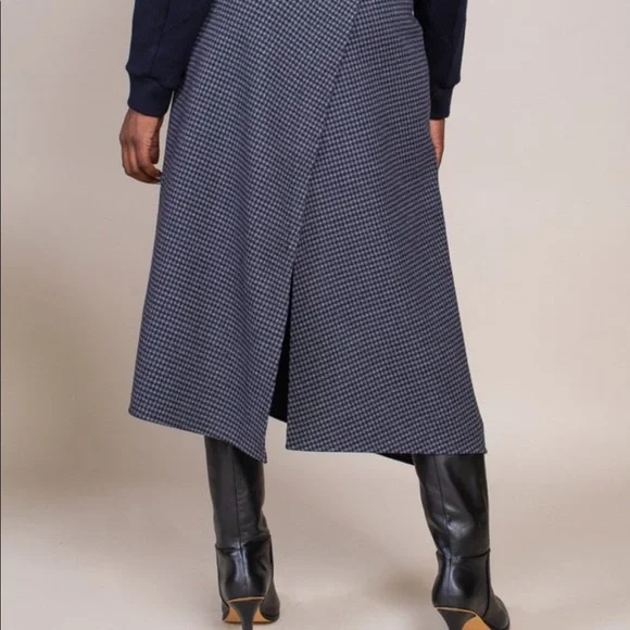 Tibi Camille Checked origami skirt 4 new - Picture 5 of 6